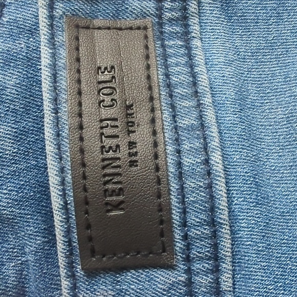 Kenneth Cole Slim-Fit Stretch Denim Men's Jeans 30x32 Medium Blue - Like New - Picture 7 of 9